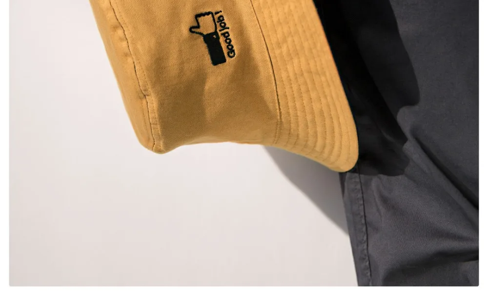 MIJIA Xiaomi двухсторонний 2 цвета Модный козырек хлопок Рыбацкая шляпа открытый солнцезащитный складной Рыбацкая шапка умный Bucke
