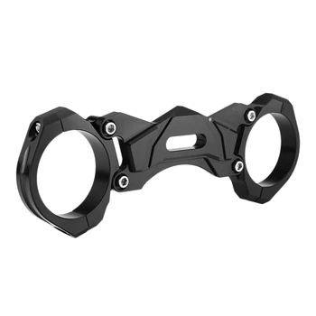 

Aluminum Motorcycle Balance Shock Brace Front Fork Stabilizer Fork Clamp Bracket for Kawasaki Z900 2017 2018-Black