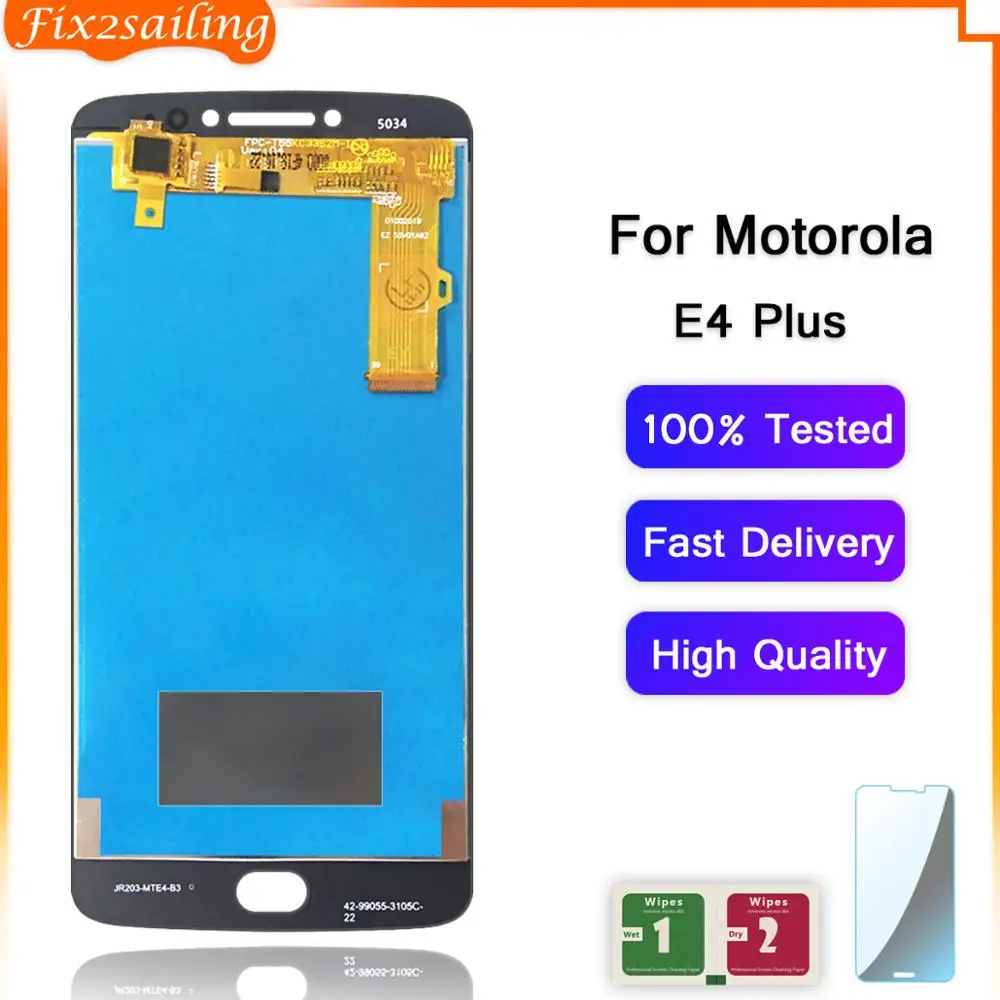 ЖК экран для Motorola MOTO E4 Plus XT1773 XT1770 XT1771 XT1772 сенсорный с цифровым преобразователем в