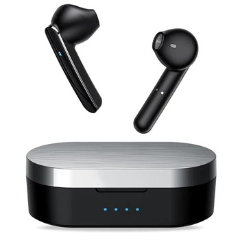 

TWS Bluetooth 5.0 wireless Earphones Stereo Semi-in-ear Sports Running Headset Earbuds Touch Control Dual Mic Headset