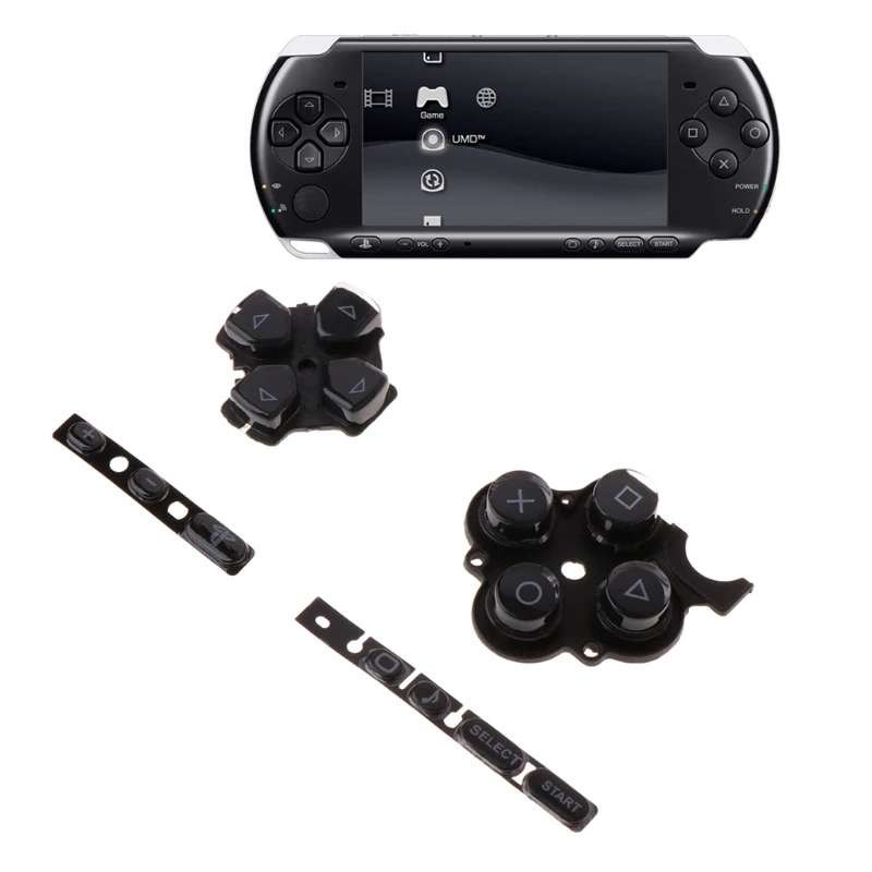 Nuovo Controllo Sinistra Destra Home Start Set Tastiera Pulsanti Sostituzione Kit Per Psp3000 Dropshipping