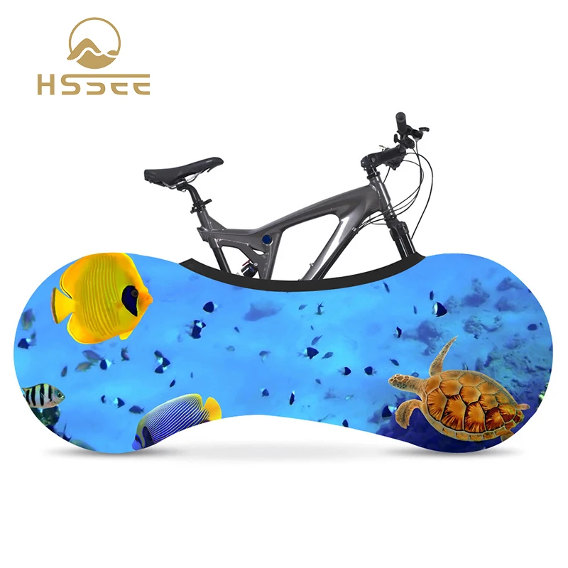

HSSEE Гладкий чехол для велосипеда MTB Велосипед Защитный чехол для шин 700C 26 дюймов Шоссейный велосипед Эластичный внутренний пылезащитный чехол Сумка Велосипедные аксессуары