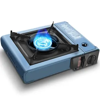 

Outdoor Wilde Gas Voor Draagbare Cassette Gasfornuis Winddicht Furnace Portable Household Gas Stove For Barbecue Camping BBQ