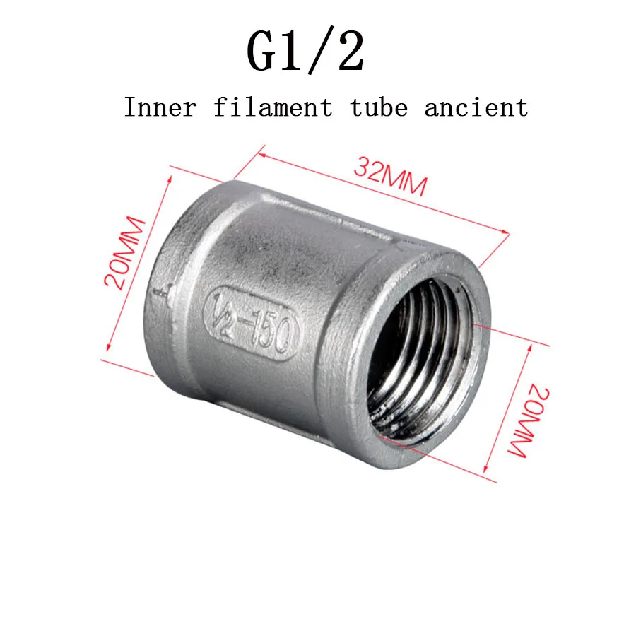 Stainless Steel Silencer B16-00297 1/4" BSPP Male Thread 