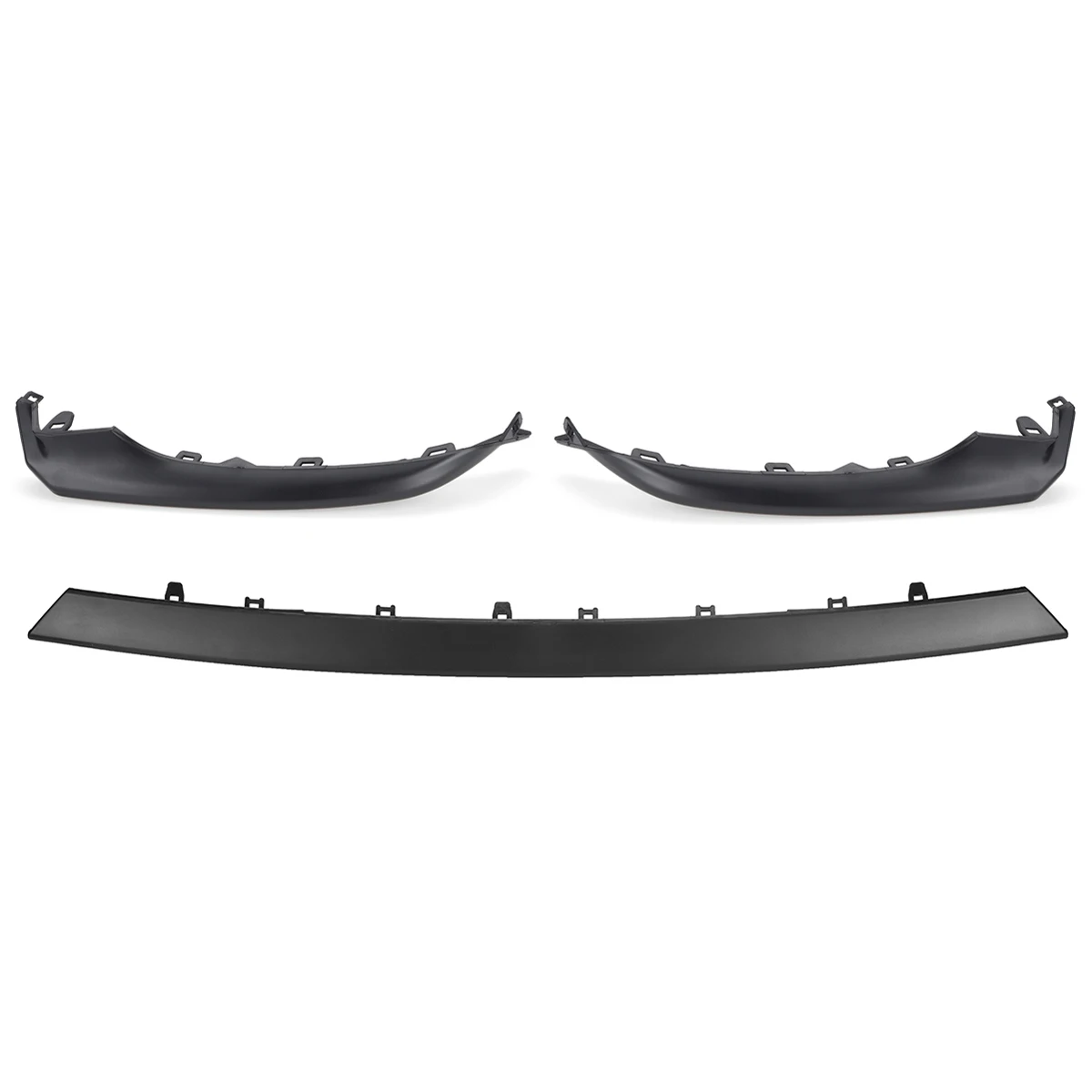 Разветвитель переднего бампера для автомобиля 3 шт. передняя решетка губ нижняя