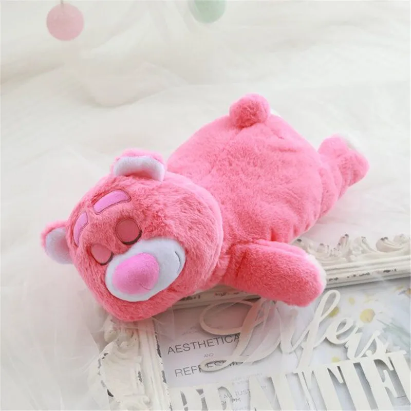 45 см милые Мультяшные плюшевые игрушки Kawaii Ститч Дональд Дамбо плюшевая коробка для ткани креативная мягкая подушка подарок для девочек дети ребенок - Цвет: pink bear