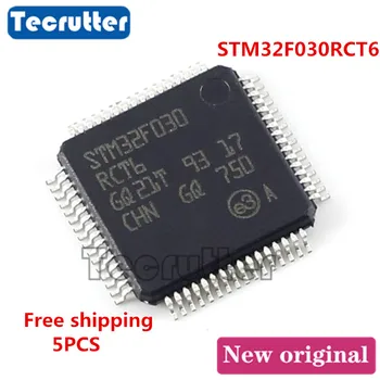 

5PCS STM32F030RCT6 MCU 32BIT 256KB FLASH LQFP64 32F030RCT6 Free shipping
