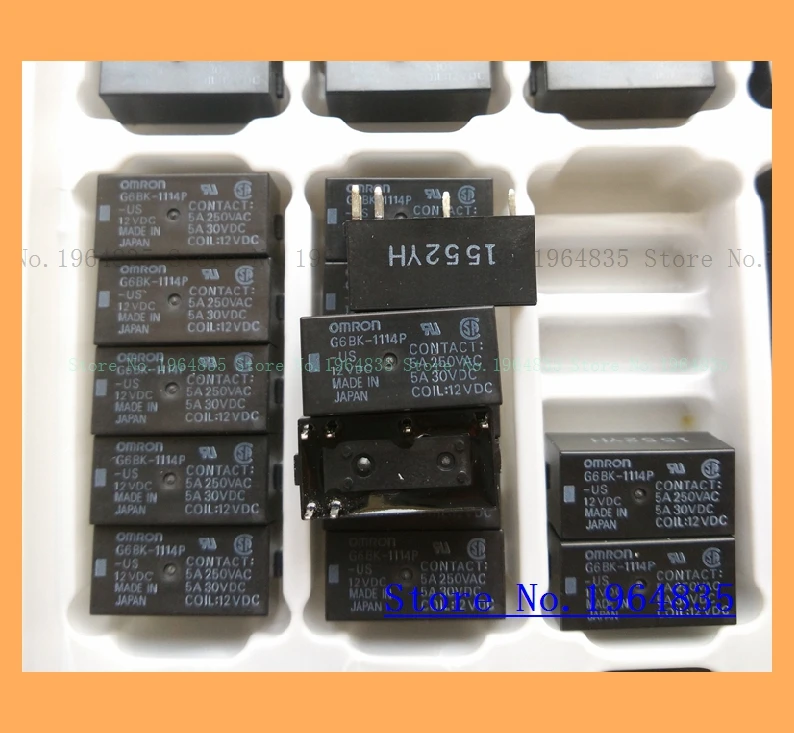 G6BK-1114P-US-12VDC 5A 6