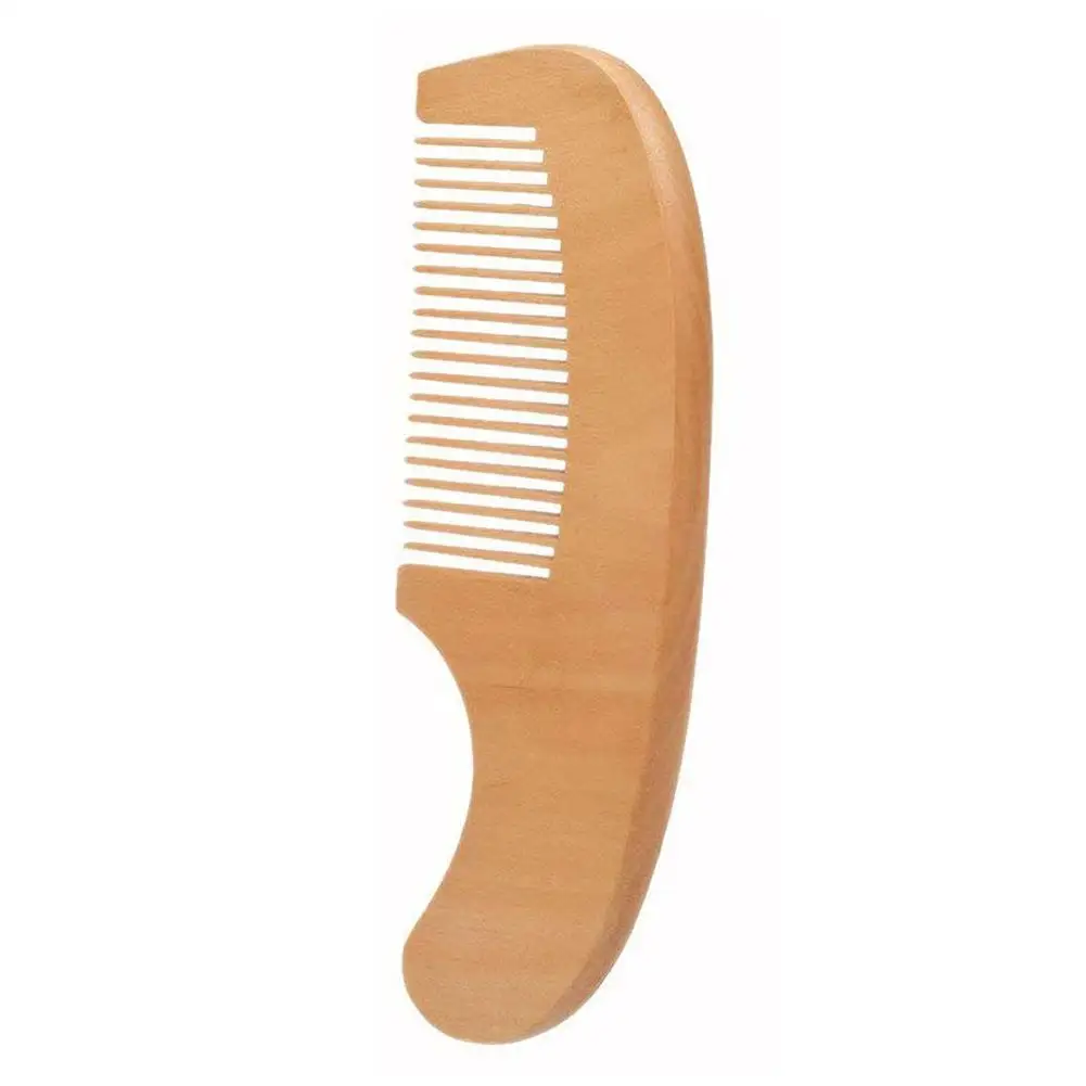 2Pcs Woolen Baby Hair Brush Comb Suit Newborn
