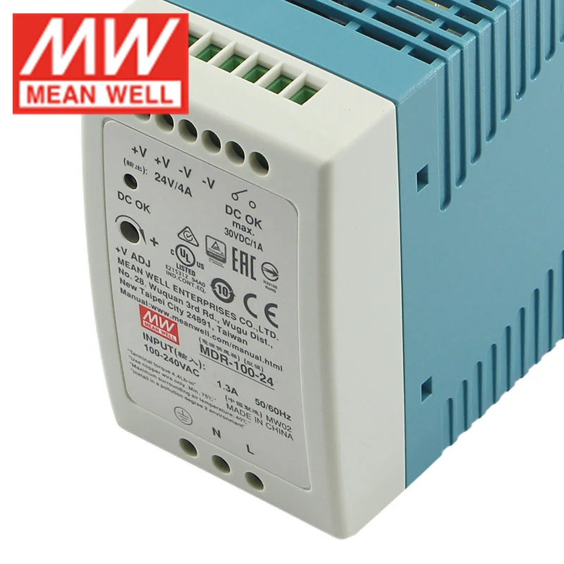 Alimentation MEAN WELL Rail DIN 120W 24V 5A