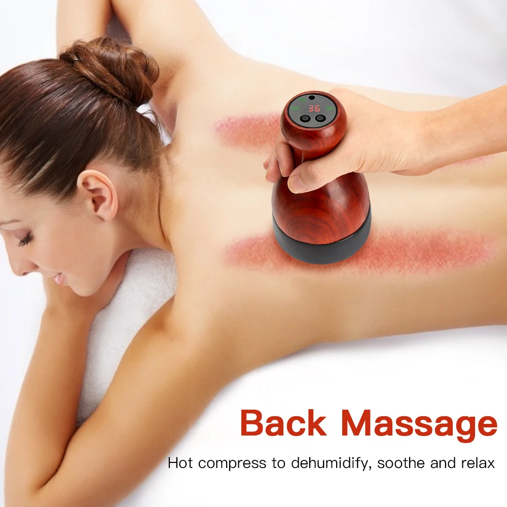 pedra quente elétrica gua sha massageador agulha de pedra natural guasha raspagem volta pescoço rosto massagem relaxar músculos elevador da pele cuidados spa