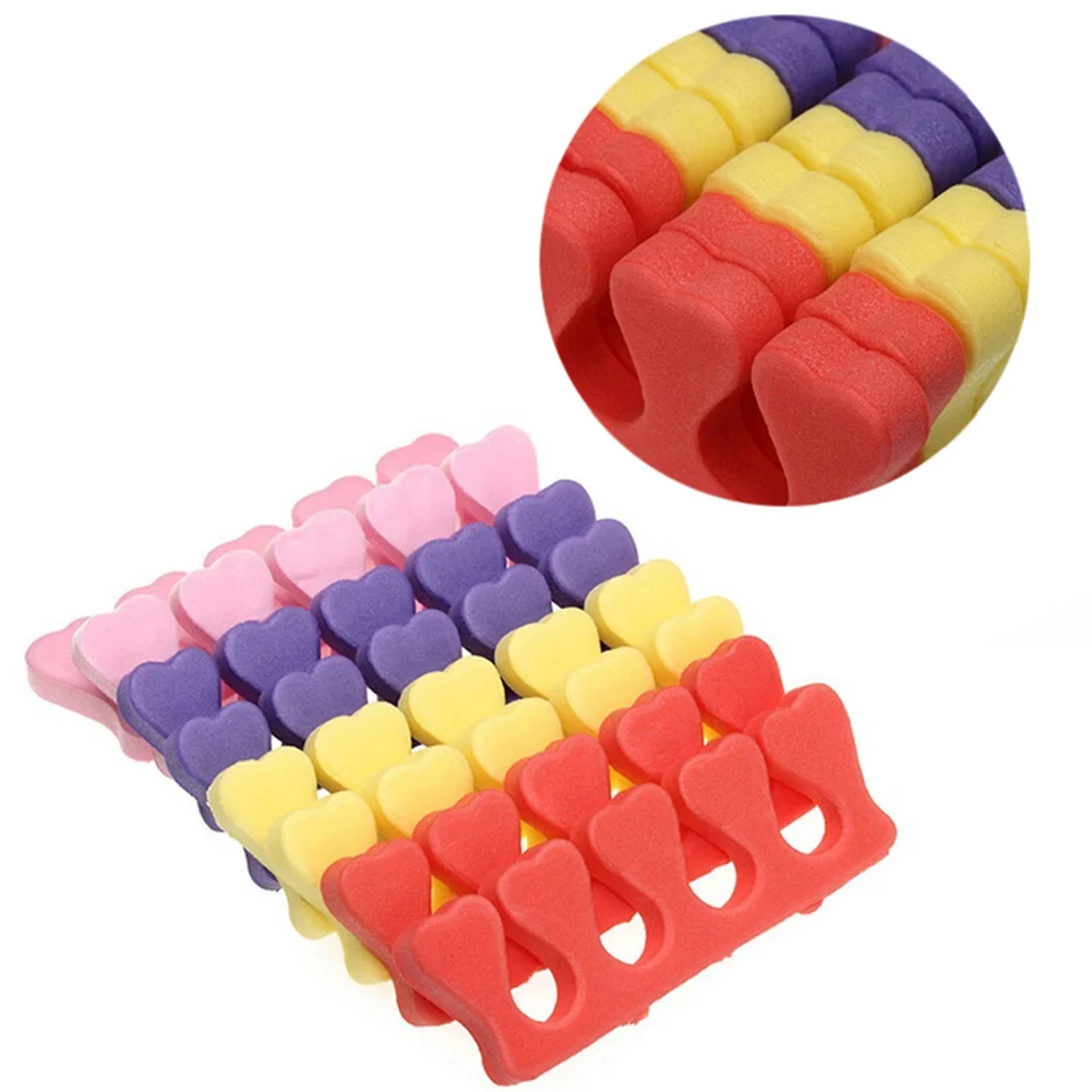 10/20Pcs Soft Sponge Nail Art Finger Toe Separator Nail Extending Painting Coating Anti Touch Separate Manicure Accessories Tool