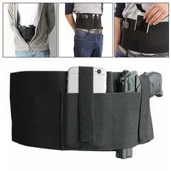 Pistol Holster Military Portable Hidden Bag Wide Belt Mobile Phone Case Outdoor Hunting Shooting Defense Bag Belt