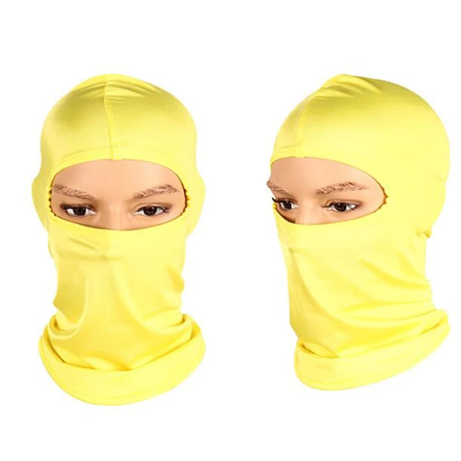Balaclava Out-Door Face Masks Motorcycle Tactical Shield Mascara Ski Full Head Cover Dustproof Gangster Women Red Balck Yellow