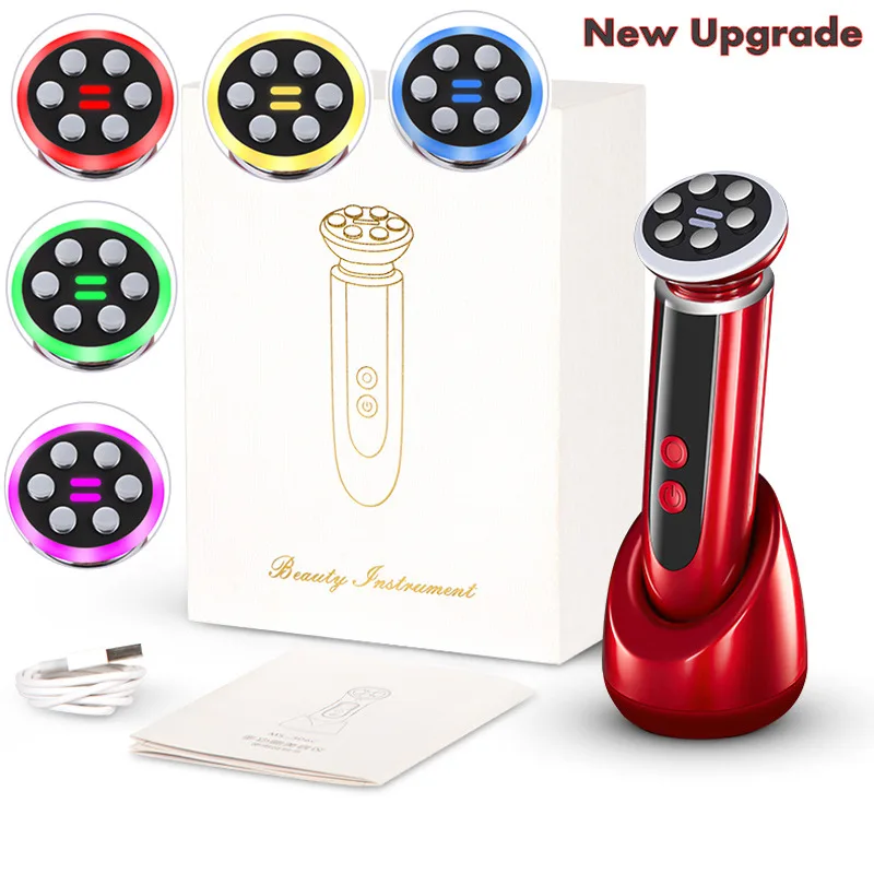 

EMS RF Skin Rejuvenation Beauty Instrument LED Photon Skin Tightening Anti Aging Beauty Machine Facial Massage Skin Care Tool