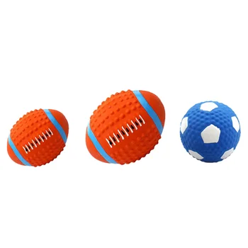 

3Pcs Pet Ball Toy Latex Ball Toy Interactive Toys Mini Funny Toy Pet Supply