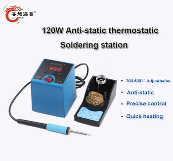

Gudhep T12 Soldering Rework Station Soldering Tips 120W GD90 Soldering Iron Station Electric Tools Wedling Machine