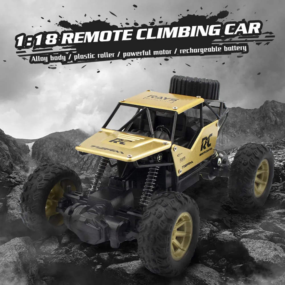 1/18 2,4 GHZ 4WD Радио пульт дистанционного управления внедорожный Радиоуправляемый автомобиль ATV багги грузовик