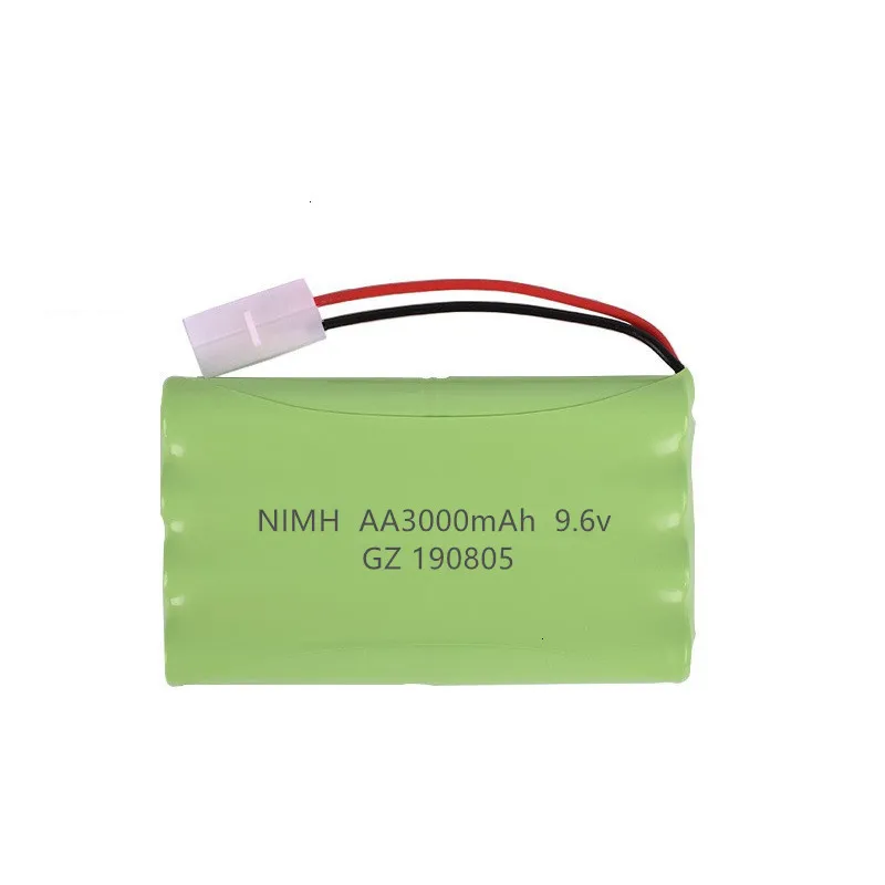 Модель H) Ni-MH 9,6 V 3000mah батарея+ 9,6 v зарядное устройство для радиоуправляемого игрушечного автомобиля Танк Поезд Робот Лодка пистолет AA 9,6 v перезаряжаемый аккумулятор