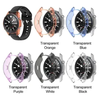 

Suitable for Samsung Galaxy Watch3 Watch Protective Shell 45mm Hollow Protective Cover tpu case