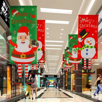 

Christmas Decoration Merry Christmas Porch Door Banner Hanging Ornament For Home Xmas Navidad 2020 Happy New Year 2021