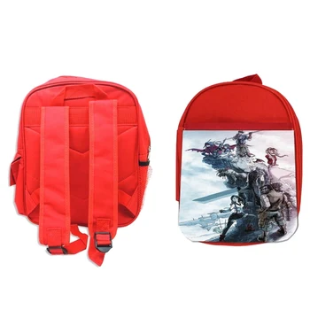 

RED backpack FANART GAME ACTION backpack rucksak
