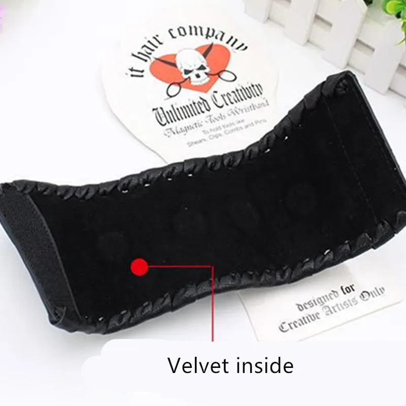 1PC Wristband Hair Scissors Bag Salon Barber Hairdressing Holder Scissors Pouch Wrist Storage Bags Hair Clip Bag
