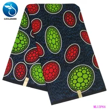 LIULANZHI африканская восковая ткань s Новое поступление мульти принты восковая ткань для женщин Анкара настоящий воск 6 ярдов ML13P55-ML13P65