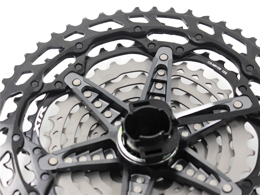 Shimano Xtr Cs M9100 12-кассетное скоростное колесо 12 S 10-45 T 10-51 T Mtb Кассетная Звездочка M9100