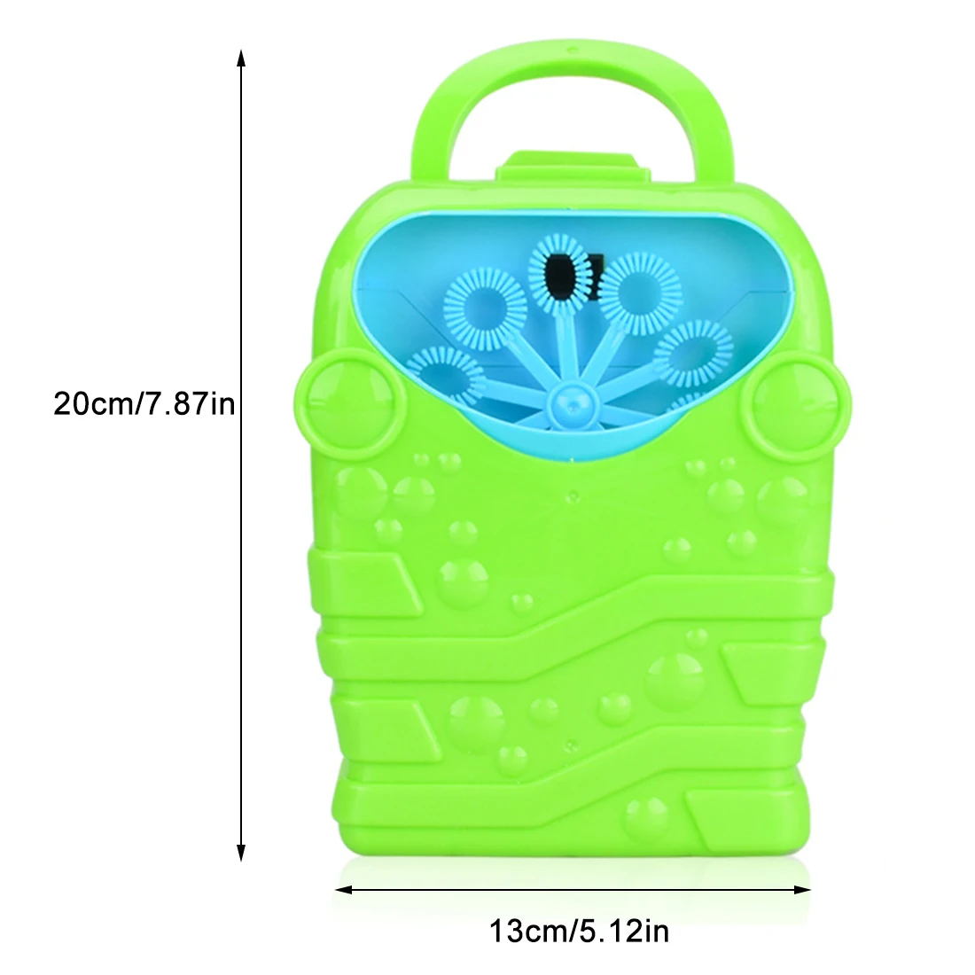 Детская наружная пузырьковая машина пузырьки воздуходувка Автоматическая игрушка для создания пузырьков детские игрушки для ванной обучающая игрушка подарок для детей-зеленый