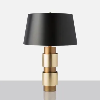 

Fabric shade art design desk table lamp in bedroom bedside home deco desk light modern luminaria de mesa indoor lighting abajur