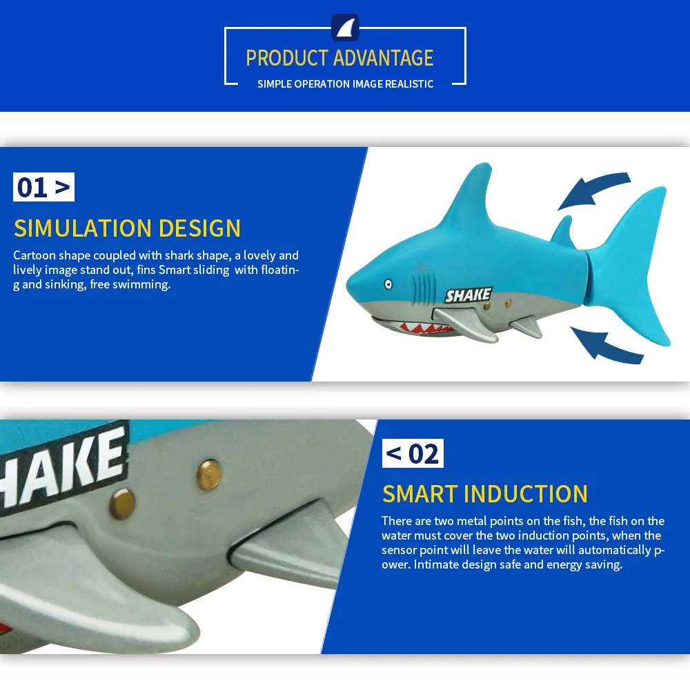 Мини RC акула игрушка дистанционное управление Рыба Лодка дети рыба с USB кабелем детский подарок