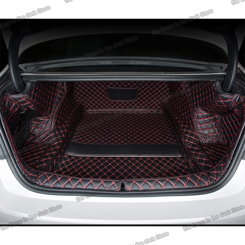 

Leather Car Trunk Mat Cargo Liner for bmw 5 g30 Accessories 2018 2019 2020 2021 2022 535 525 540 rear boot interior auto