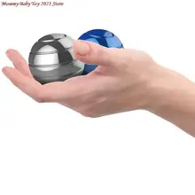 

New Adult 38mm Desktop Decompression Rotating Spherical Gyroscope Office Desk Fidget Toys Optical Illusion Flowing Finger Toys