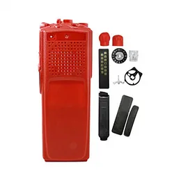 Kit de boîtier de remplacement pour walkie walkie MOTOROLA XTS5000 M1 Portable, 2 voies Radio, 1 pièce, rouge 