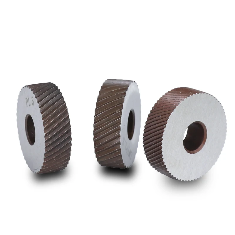 2pcs 1.0mm Anti Slip HSS Diagonal Coarse Knurling Wheel Diameter 26mm Metal Lathe Wheel Knurling Tools XCAN,knurling tool set