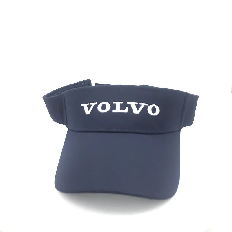 Козырек вышитый VOLVO спортивный солнцезащитный козырек шляпа регулируемая для гольфа теннисные кепки