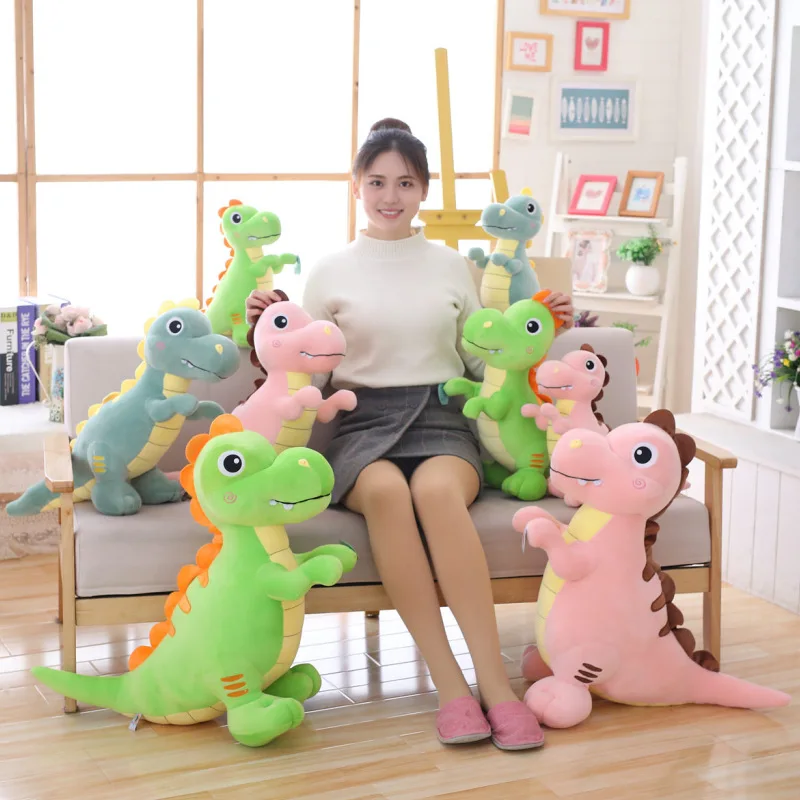 

New Creative Cute Dinosaur Plush Toy Small Dinosaur Stuffed Animal Doll Toys Plush Pillow Children Toy Kids Gift