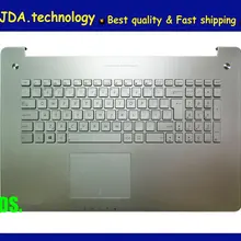 Wellendorff чехол для ноутбука ASUS N750 N750J N750JV N750G Упор для рук EUR клавиатура верхняя крышка тачпад