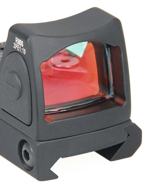TOtrait Tactical Mini RMR Red Dot Sight Scope Reflex Sight Scope Fit 20 мм Weaver Rail для тактического охотничьего пистолетный прицел
