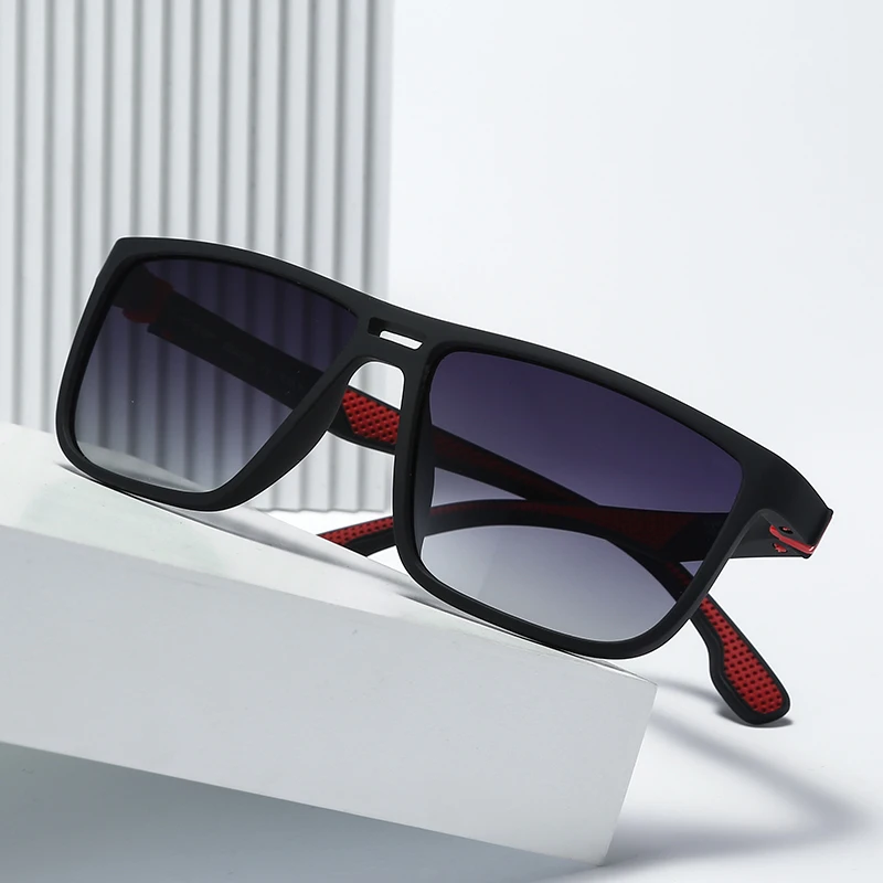 2020 модные квадратные солнцезащитные очки мужские винтажные Пластиковые Мужские Солнцезащитные женские
