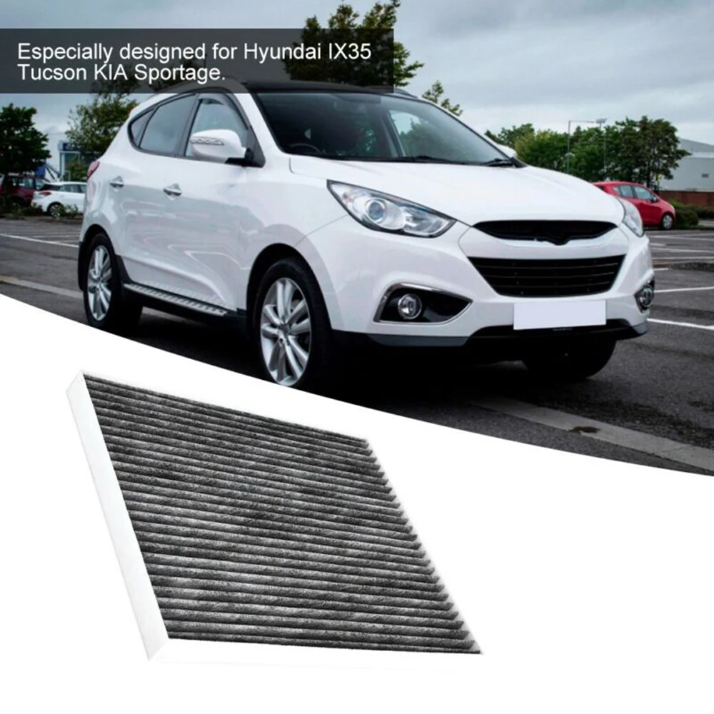Волокно Ткань Воздушный фильтр 24x20 5x2 см автомобиль 97133-2E250 для IX35 Hyundai Tucson Kia авто