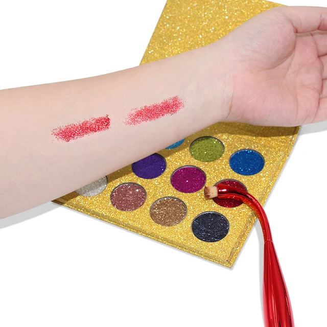 IMAGIC Eye Shadow Gel Makeup Glitter Eye lip Lasting  Waterproof  Jewels Pigment Body Glitter Sequin Sequin  Shiny Stickers 4