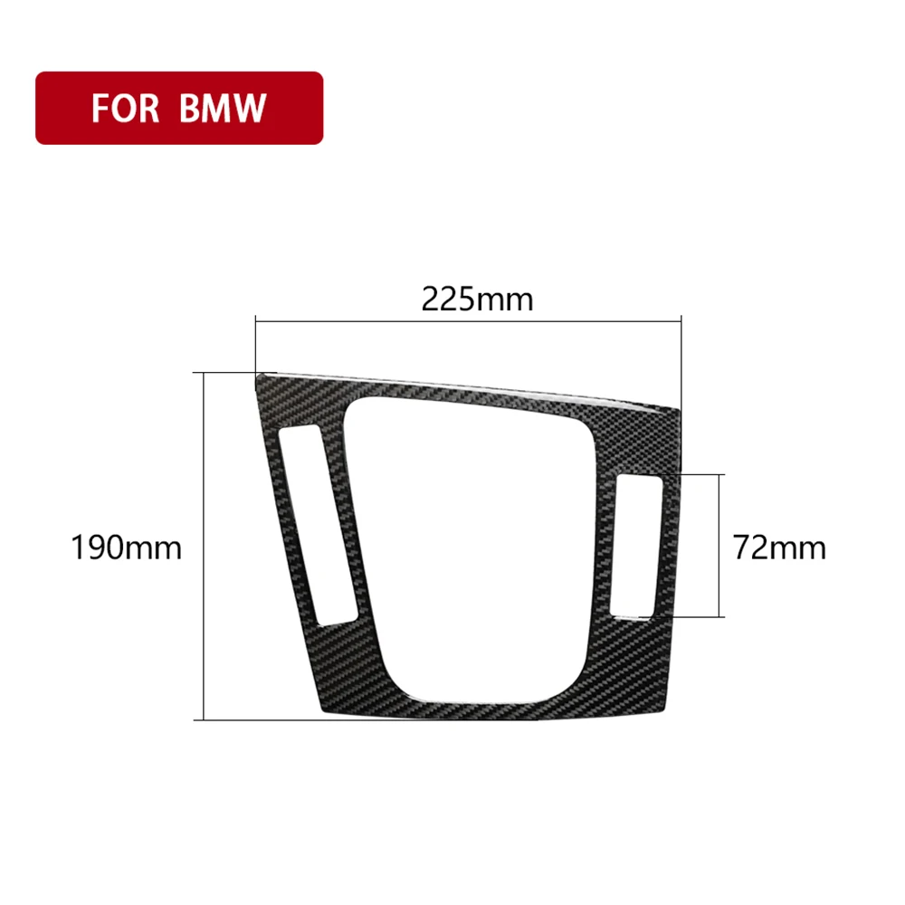 Для BMW 3 серии E46 4 двери 1998-2005 панель переключения передач из углеродного волокна
