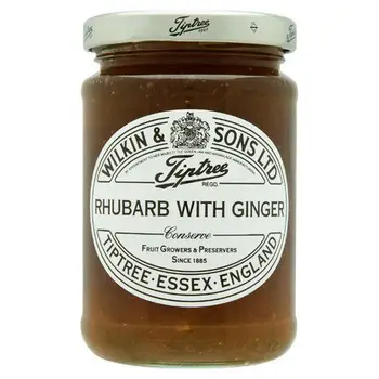 

Tiptree Rhubarb & Ginger Conserve 340 g (order 6 for trade outer)