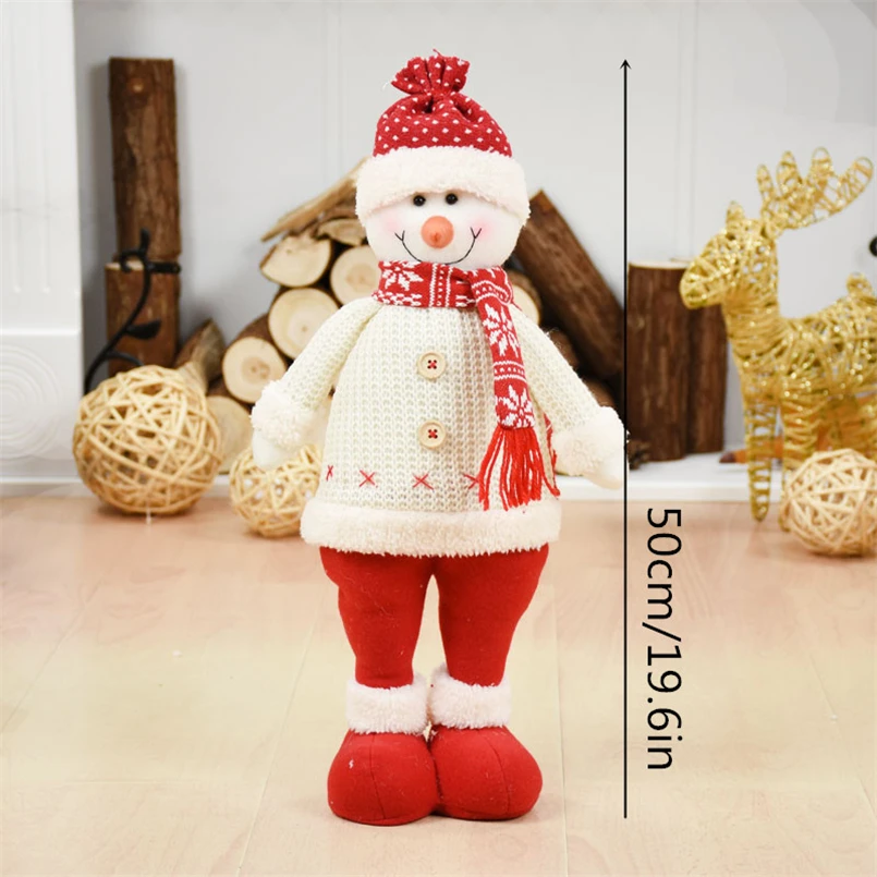 Рождественские украшения Enfeite De Merry Christmas Санта Клаус снеговик лось для кукол