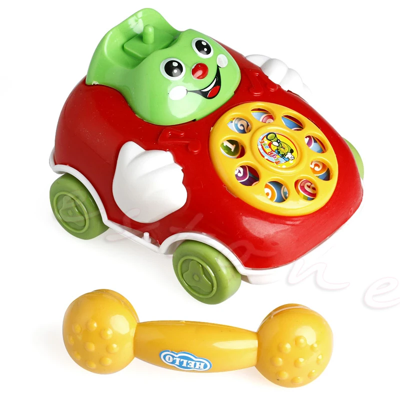 1 шт. детские игрушки музыка мультфильм телефон развивающие, Обучающие Детские игрушки подарок-B01