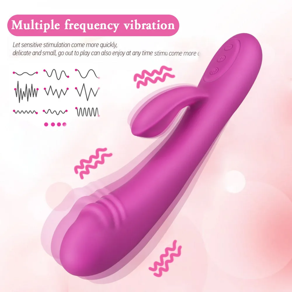 G-spot двойной вибратор для женщин фаллоимитатор интимные игрушки Женский