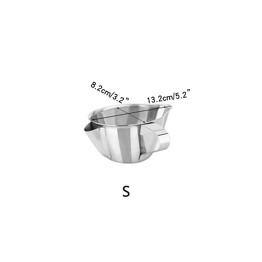 Масляный жировой сепаратор из нержавеющей стали, масляный суп, чашка с фильтром с ручкой, Многофункциональное использование, жировой масляный фильтр, фильтр - Цвет: Small