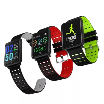 

F3 Smartwatch 1.44 Color Screen Heart Rate Blood Pressure Monitoring GPS WhatsApp reminder Waterproof Health Watch